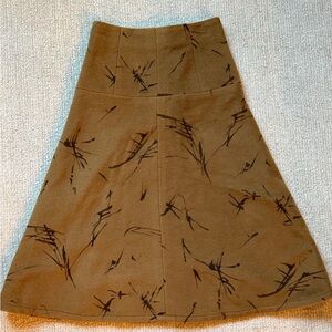 Vintage wool skirt